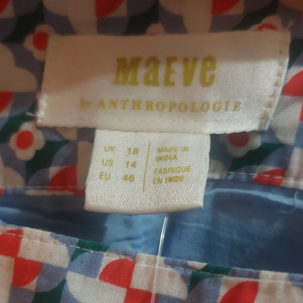 Anthropologie Pleated Motif Mini Skirt - Picture 8 of 9